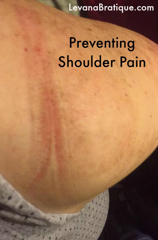 Shoulder Pain From Bra Strap