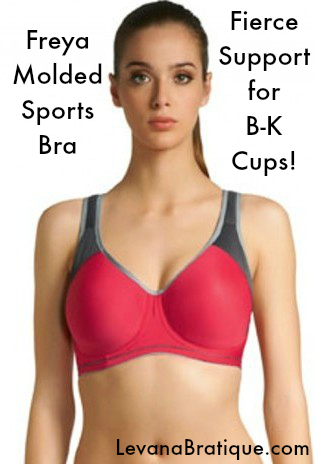 Get Fierce: Freya's Sports Bra Supports Your Toughest Workout - Levana  Bratique - bras in every shape and size