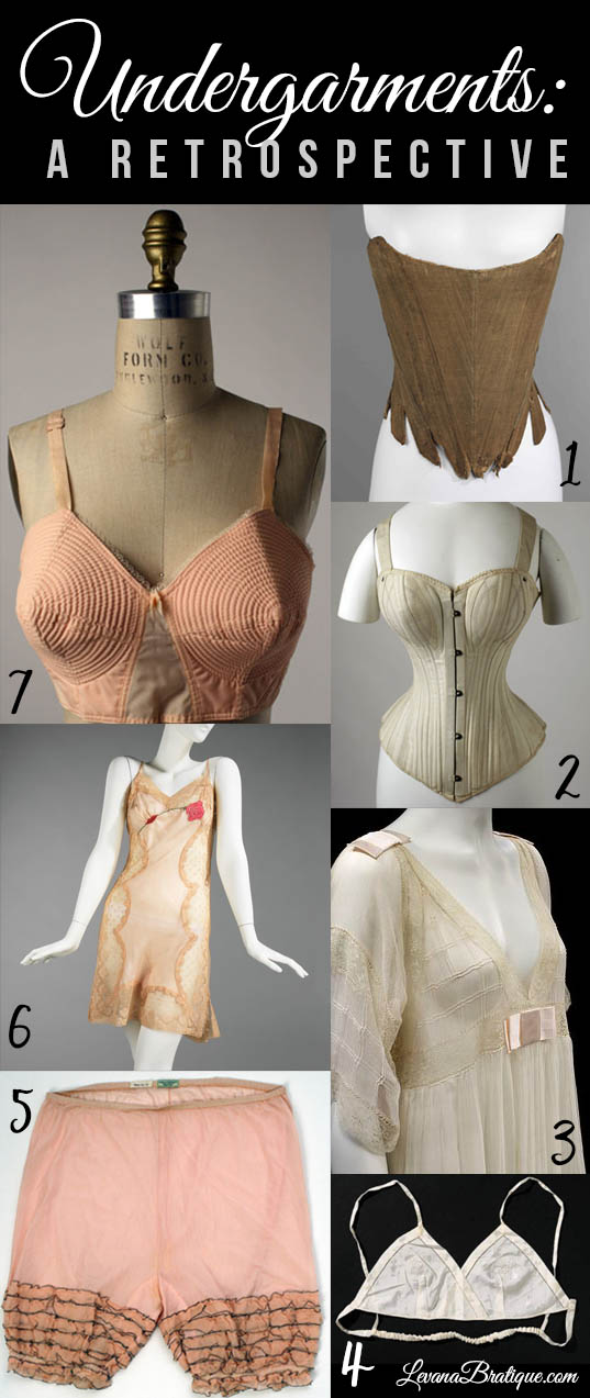 From corsets to cone bras: an undergarment retrospective, Levana Bratique